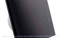 �������� ���������� Soler Palau SILENT-200 CZ MATT BLACK DESIGN-4C