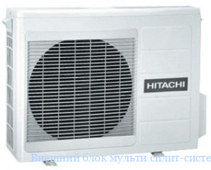 Внешний блок мульти сплит-системы Hitachi RAM-35QH5