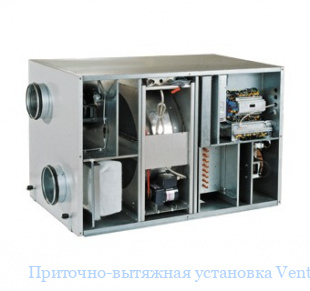 Приточно-вытяжная установка Vents ВУТ Р 400 ВГ ЕС с LCD